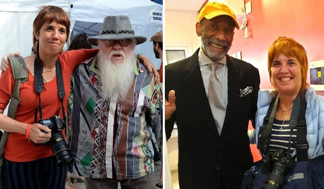 Laura Tenenbaum nuevamente finalista en el Jazz World Photo 2 lau con hermeto